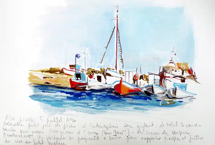 La technique de la gouache