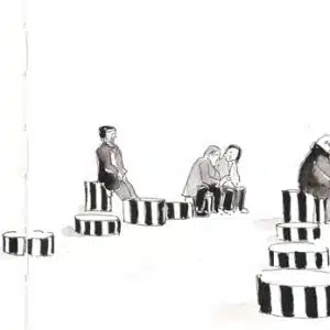 Stage de croquis urbain in situ à Paris, dessin et aquarelle sur le vif