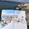 Stage carnet de voyage à Marseille, aquarelle et dessin