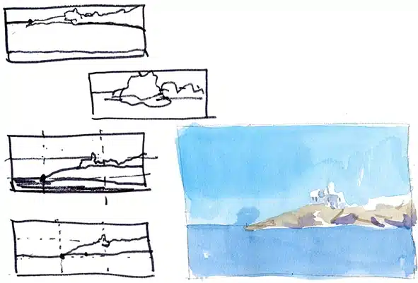 Cours de dessin en visio, cadrage, échelle des plans, dessin