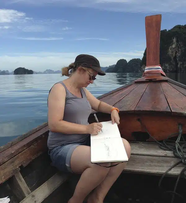Stage Carnet de voyage en Thaïlande, aquarelle et dessin sur le vif