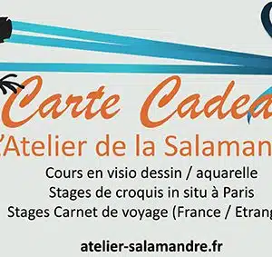 Carte-cadeau Atelier de la Salamandre